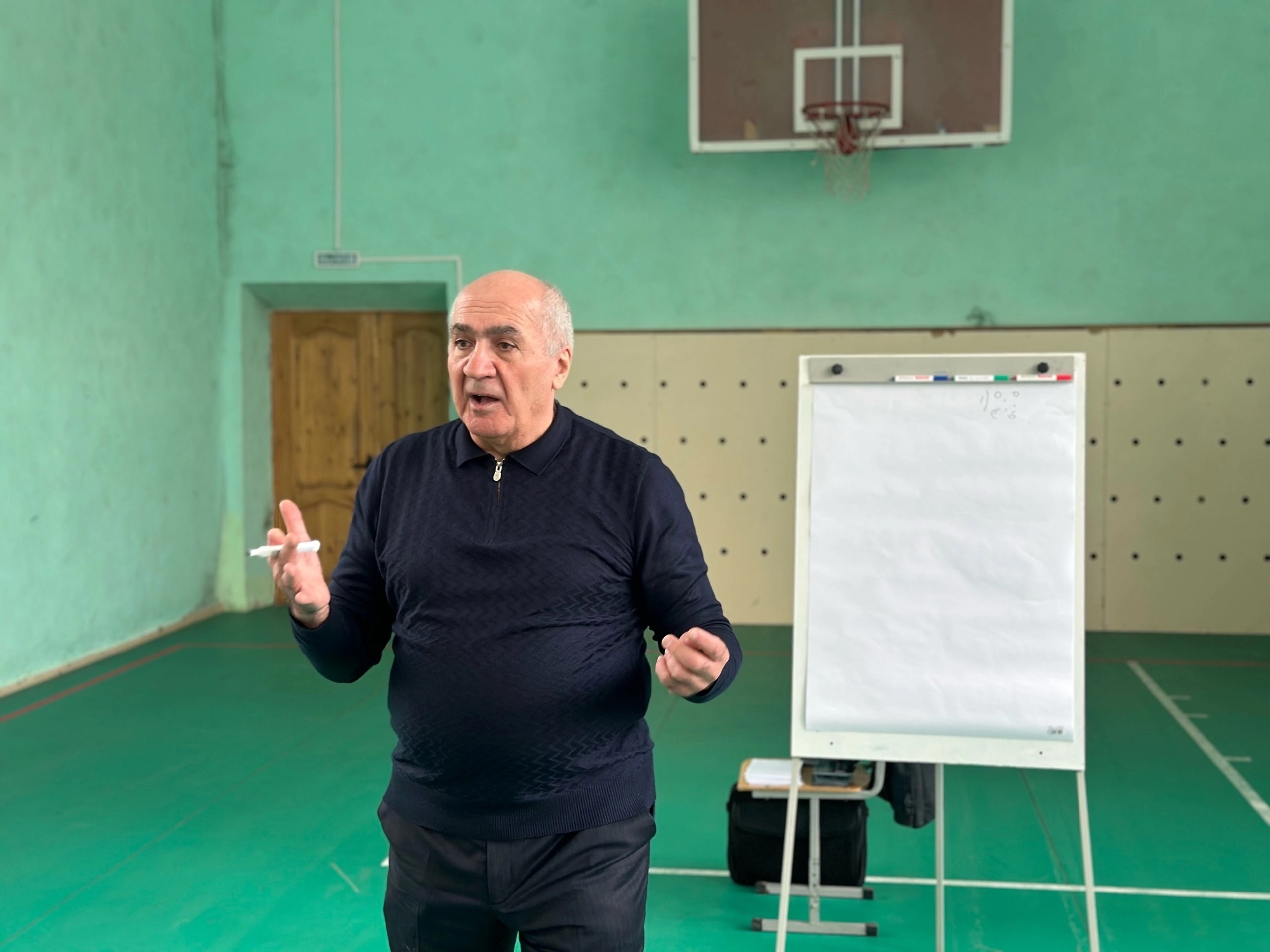 Встреча со школьниками представителя благотворительного фонда Самедова Заура Абуталибовича «Защити детей от наркотиков».